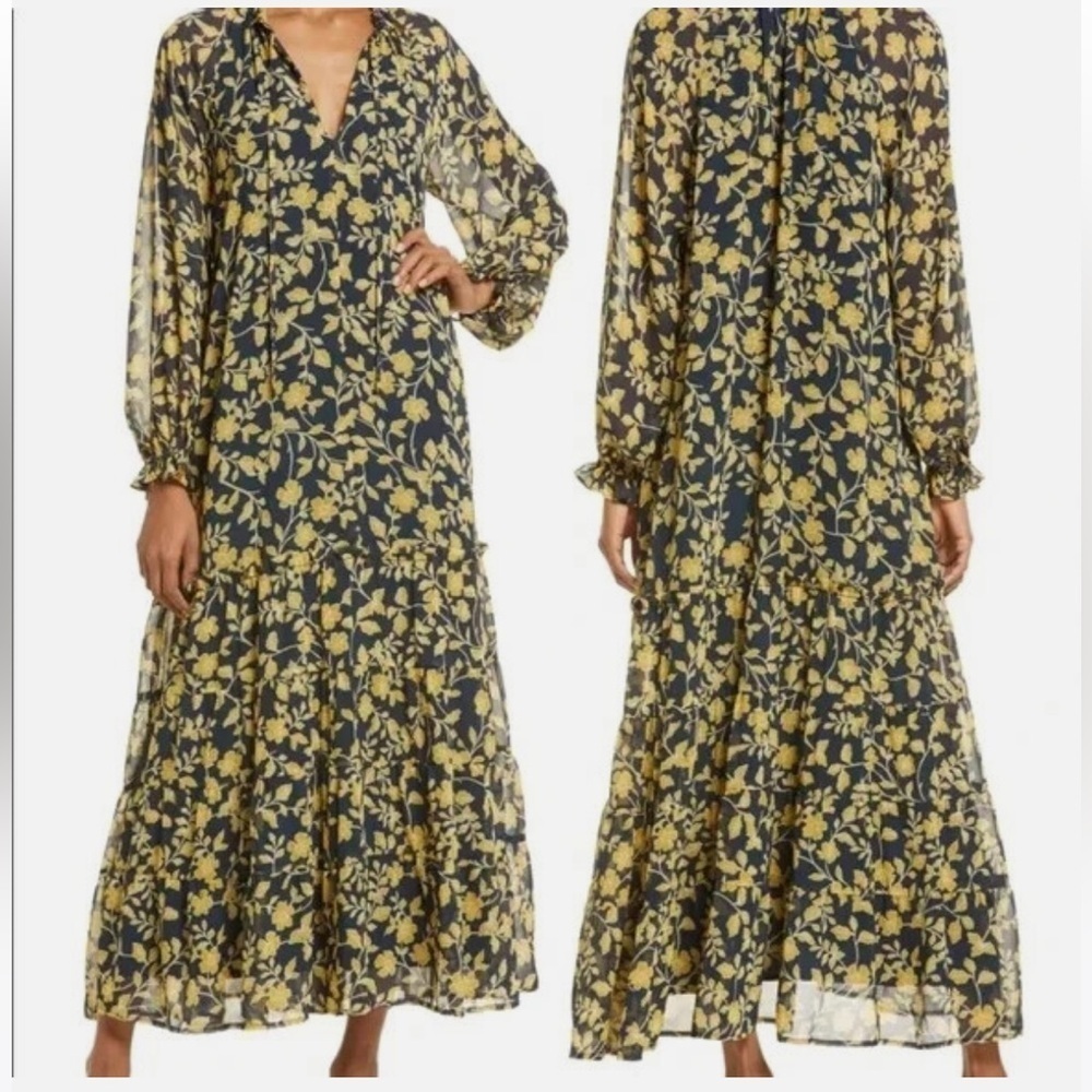 Lost + Wander Tea in Versaille Maxi Dress